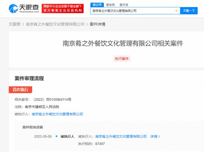 贾乃亮雷佳音餐饮公司成被执行人 执行标J9九游会 九游会J9的87万(图1)
